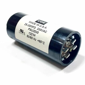 PSU2530 Cornell Dubilier Electronics Start Capacitor, 25-30MFD, 330VAC, 50/60Hz - Picture 1 of 6
