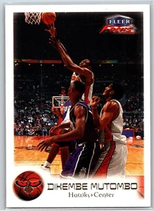 1999-00 Fleer Focus Dikembe Mutombo Atlanta Hawks #93 - Picture 1 of 2