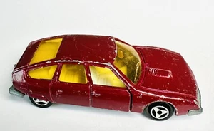 1970's MAJORETTE No 265 Citroen CX Made in France Vintage Maroon Burgandy - Picture 1 of 5