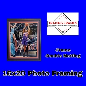Cornice portafoto personalizzata - 16x20 foto base display 18x24 targa sportiva - Foto 1 di 7