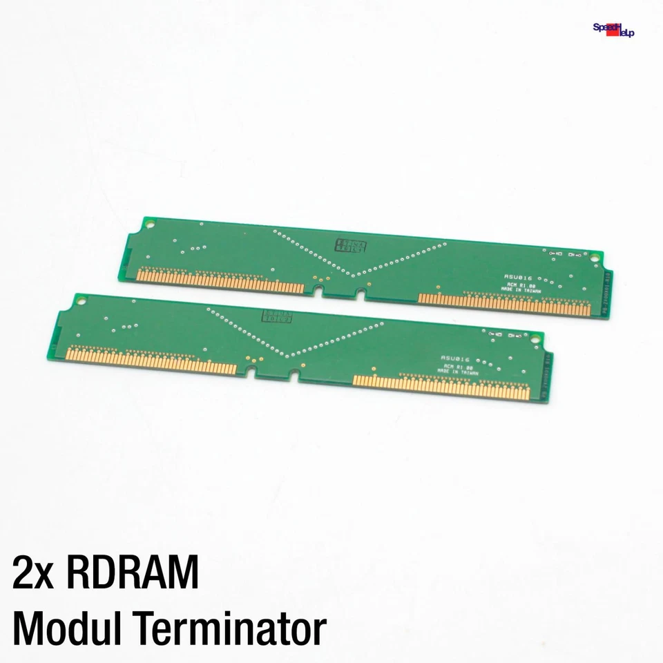 2x Module Terminator for Rambus RDRAM PC800 RIMM Server RAM Workstation - Image 1 of 1