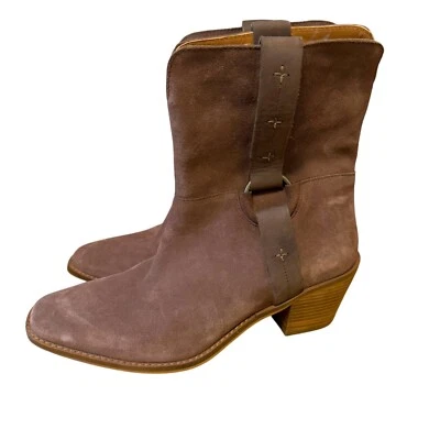 Botín occidental Lucky Brand Kamaree en marrón chocolate para mujer talla 11 nuevo sin caja Foto 1 de 4