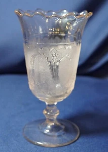 Vaso di sedano in vetro modello primi americani (7d6) - Foto 1 di 2