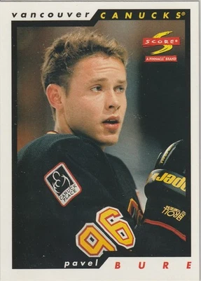 1996-97 Score - Pavel Bure #35 Vancouver Canucks HOF - Image 1 of 2