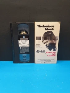 THELONIOUS MONK STRAIGHT NO CHASER VHS TAPE - Bild 1 von 2