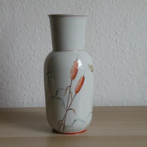 Jarrón ARZBERG ART DECO pintado a mano 25 cm HERMANN GRETSCH - Imagen 1 de 12