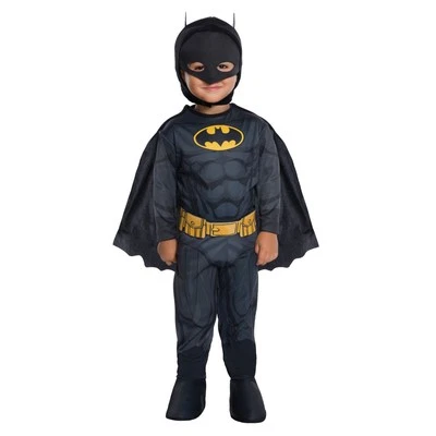 Batman Gotham Toddler Costume 1-2 Yrs DC Comics Justice League Dress Up Party - image 1 of 4