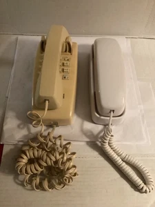 Vintage Phone Lot of 2 AT&T 100 Wall Phone & AT&T 210 Wall or Table Clean Tested - Picture 1 of 3