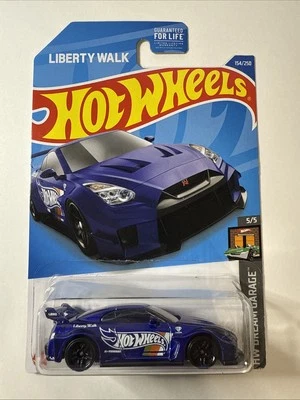 2022 风火轮海军蓝 LB 剪影作品 GT 日产 35GT-RR 版本 2 #154 - 全新 — 第 1/3 张图片