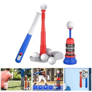 Tee Ball Set con Ranura Ajustable Camiseta Entretenimiento Patio Trasero - Imagen 1 de 4