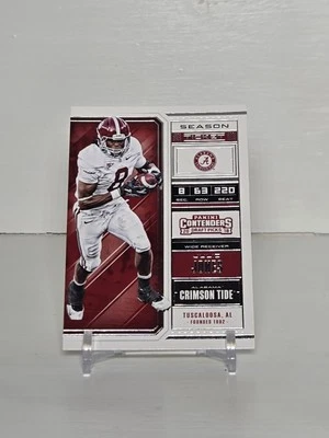 2018 Panini Contenders Draft Picks Julio Jones Season Ticket Alabama #57 - Image 1 of 2
