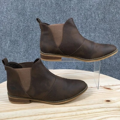 Rocket собаки ботинки женщин 9 Maylon Chelsea ботинок коричневый миндаль носок тянуть на повседневный - Изображение 1 из 4