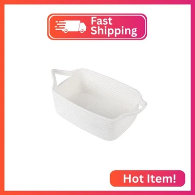 OIAHOMY 7L Cesta Tejida con Bolsas y Cintas de Regalo, Cesta de Regalo Vacía para Bebé S Foto 1 de 2