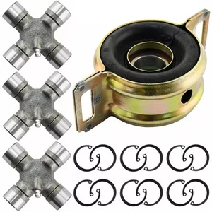 37230-0K040 Driveshaft Bearing & Spicer U-Joints Set for Toyota Tacoma 2005-2015 - Picture 1 of 7