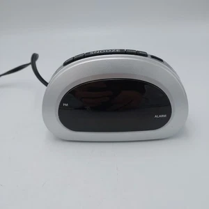 SHARP Small DIGITAL ALARM CLOCK Electric/Battery MODEL SPC 089 TESTED Snooze - Picture 1 of 3