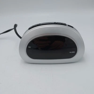 SHARP Small DIGITAL ALARM CLOCK Electric/Battery MODEL SPC 089 TESTED Snooze - Image 1 of 3
