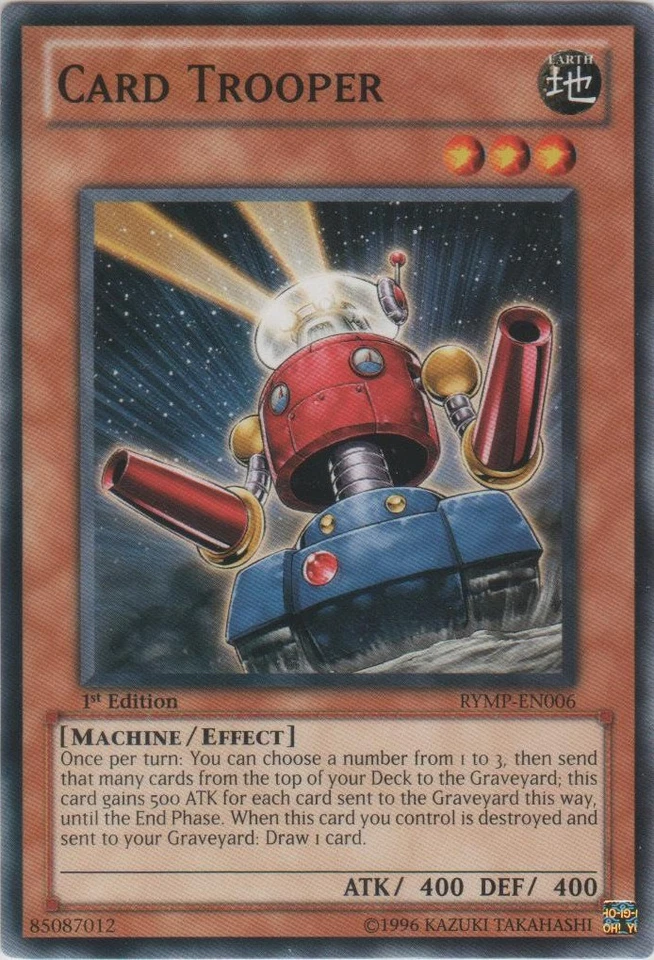 Card Trooper - RYMP-EN006 - Common - 1st Edition - Damaged - Image 1 of 1