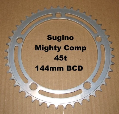 Sugino Mighty Comp Competition 45t Chainring 144 BCD - Image 1 of 4