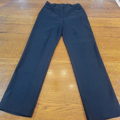 Pantalones de vestir vintage Joseph Ribkoff tiro alto negros para mujer talla 8 Foto 1 de 4