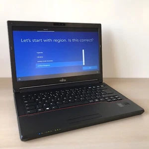 Fujitsu LifeBook - 14" Display - Core i3 2.4GHz - 256GB SSD - 8GB RAM - Windows - Picture 1 of 10