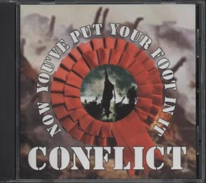 Conflict - Now You've Put Your Foot In It (CD 2001) Anarcho-Punk 2-Track-Single - Bild 1 von 2