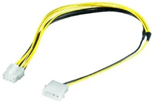 Adaptador de corriente EPS 8 polos conexión a 4 polos conexión Molex - Imagen 1 de 1