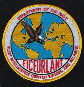 FICEURLANT FLEET INTELLIGENCE CENTER EUROPE PATCH US NAVY VETERAN PIN UP WOW - Picture 1 of 24