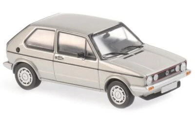 VW Volkswagen Golf GTI - Pirelli - 1983 - silver - Maxichamps 1:43 - Immagine 1 di 4