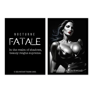 "Nocturne Fatale" Pin-Up Style 8 Trading Cards. High Quality Girlies Memorabilia - Picture 1 of 3