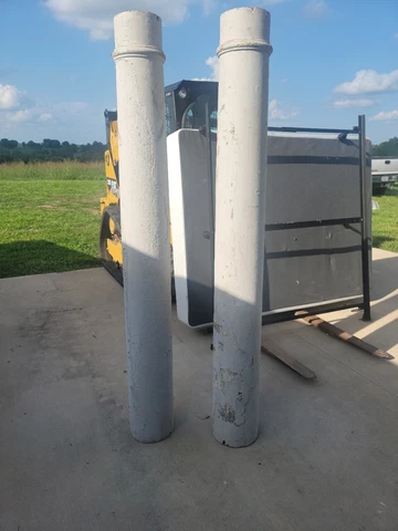 Concrete Columns Set Of 2 Cover
