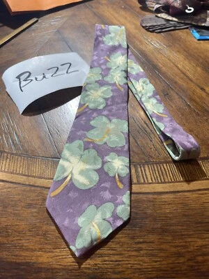 TRAJE DE TRÉBOLES DE LA SUERTE POT OF GOLD CORBATA DE DISEÑADOR ENVÍO GRATUITO Foto 1 de 3