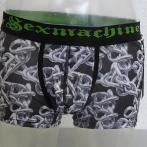 Low Boxer MY05 SLN L'HOMME INVISIBLE Cadenas En Negro Ketten Schwarz L - XL - Imagen 1 de 5