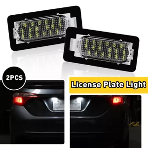 2PCS WHITE LED LICENSE PLATE LIGHT TAG LAMP FOR 2014 - 2019 TOYOTA COROLLA SEDAN - Picture 1 of 29