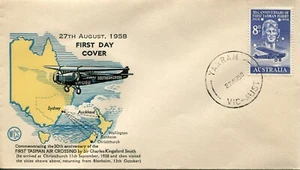 1958 30th Anniversary First Tasman Flight - WCS FDC - Picture 1 of 2