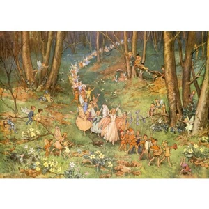 M W Tarrant - The Fairy Way - MEDICI POSTCARDS - Picture 1 of 1