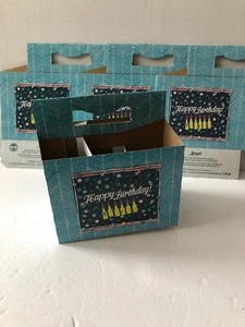 Beer Greetings “Happy Birthday” Six Pack Greeting Cards (Set of 4) - Picture 1 of 7