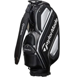 TaylorMade Golf Auth-tech Cart Bag 9 x 47in 4-way 2025 Model Black / Gunmetal JP - Picture 1 of 6