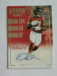 2016 Panini Contenders Devin Fuller Atlanta Falcons UCLA - Auto - Bild 1 von 1