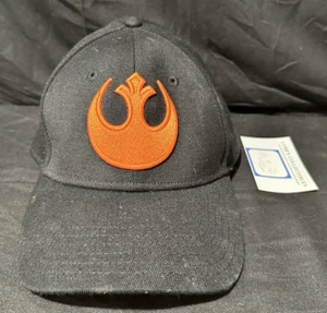 Star Wars Official Rebel Alliance Unisex Stretch Baseball Cap 22" Embroidered - Picture 1 of 14