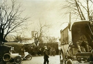 France WWI War Front Marne Soissons Ambulance Old Photo Meurisse 1918 - Picture 1 of 3