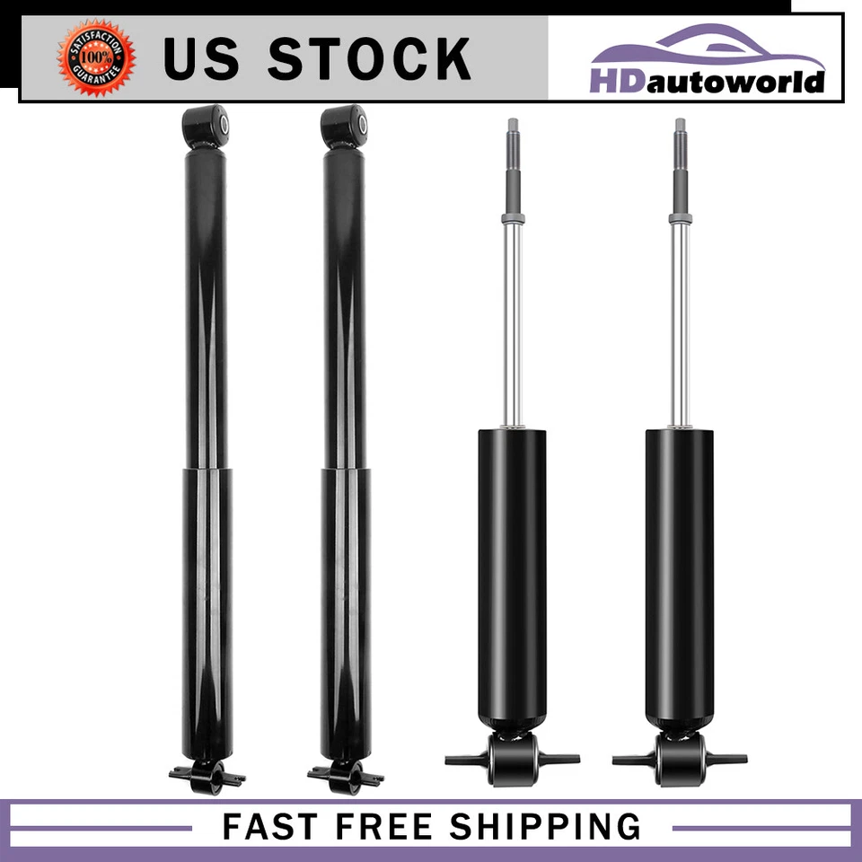 Front Rear Left Right Shocks for 1988-1999 Chevrolet GMC C1500  C2500 Assembly - Image 1 of 1