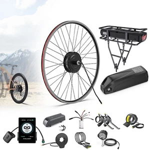 Bafang 26" 27.5" 700C 48V 500W Electric Bicycle Rear Hub Wheel Motor V-Brake US - Picture 1 of 18