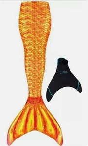 Fin Fun Wear-Resistant Mermaid Tail for Swimming Monofin Included (small Kids) - Picture 1 of 5