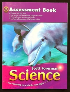 3rd Grade - SCIENCE - ASSESSMENT BOOK - TEACHER EDITION  (2006, Foresman) - Picture 1 of 10