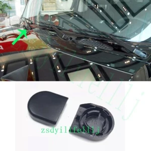 1x Para Toyota FJ Cruiser Coche Limpiaparabrisas Delantero Derecho Tornillo Cubierta Marco Negro - Imagen 1 de 1