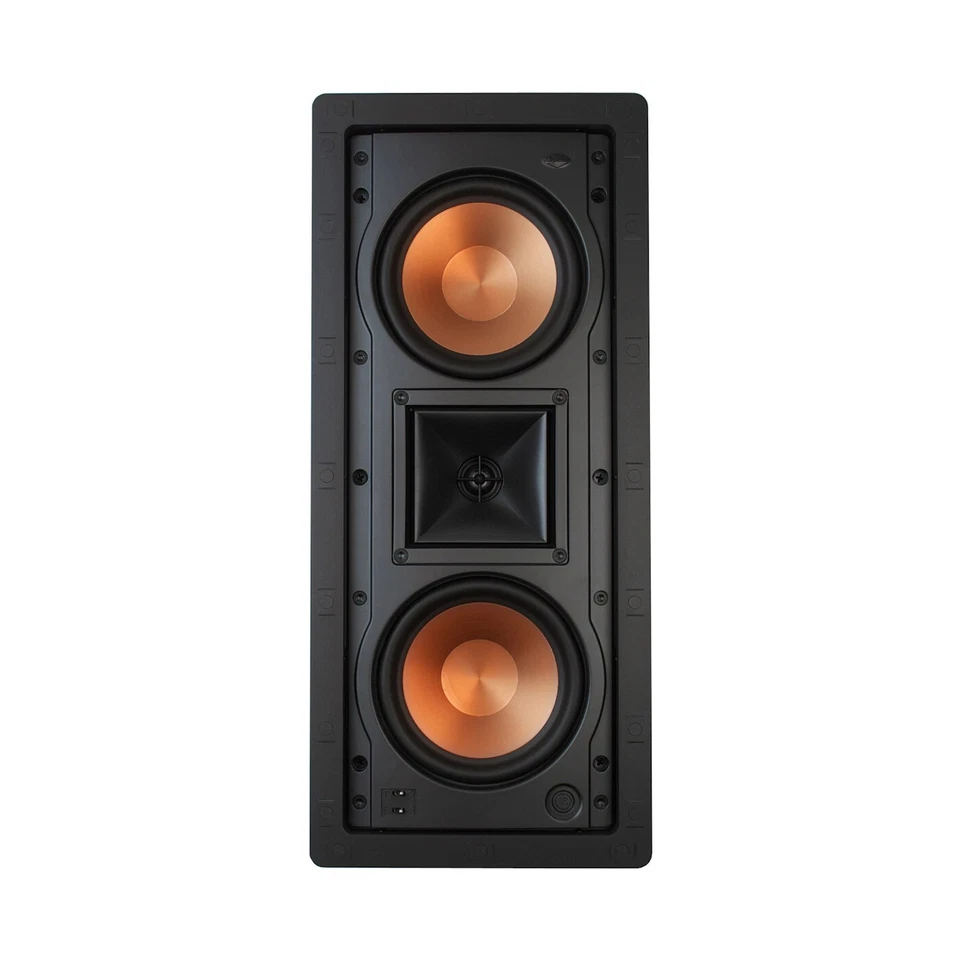 Altavoz LCR de pared Klipsch R-5502-W II doble 5,25” 300 W cono woofers, blanco cada uno Foto 1 de 4