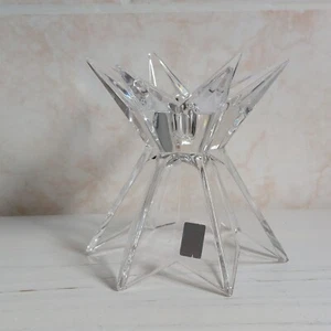 Nachtmann Kerzenständer Vase Galaxie Komet Himmelsstern Starburst Kristall - Bild 1 von 11