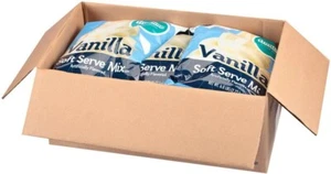 Frostline Vanilla Soft Serve Ice Cream Mix Lactose Free Bulk 6lbs (6/CASE) - Picture 1 of 4