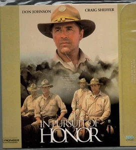 IN PURSUIT OF HONOR laserdisc HBO Don Johnson Craig Sheffer Gabriel Anwar - Picture 1 of 1