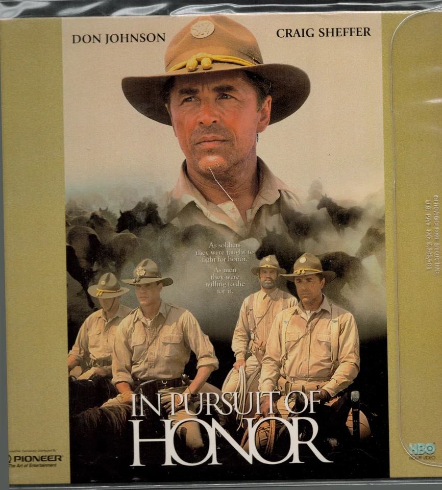 IN PURSUIT OF HONOR laserdisc HBO Don Johnson Craig Sheffer Gabriel Anwar - Image 1 of 1